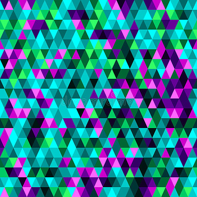 פאזל של Triangle seamless background