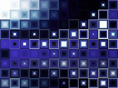Abstract Blue Light