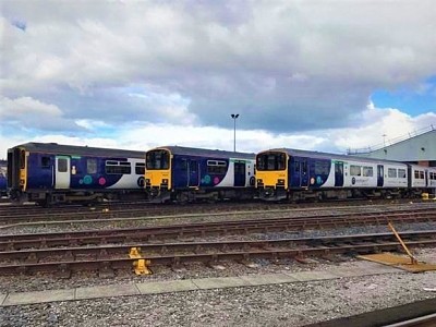 3 northern rail trains