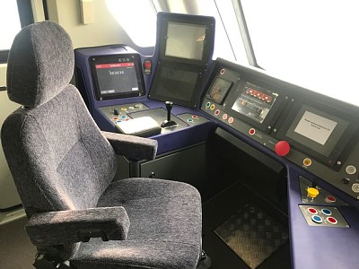 the train drivers seat