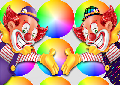 Gentils clowns jigsaw puzzle