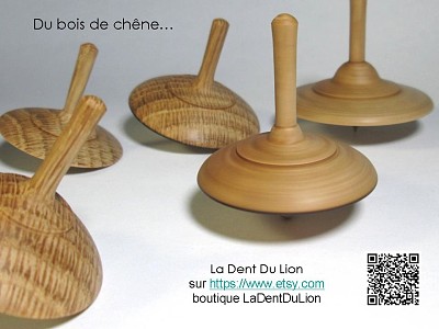 פאזל של Toupies bois de chÃªne, La Dent du Lion