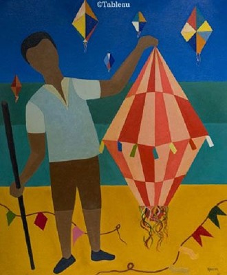 Menino com BalÃ£o -  Djanita Motta