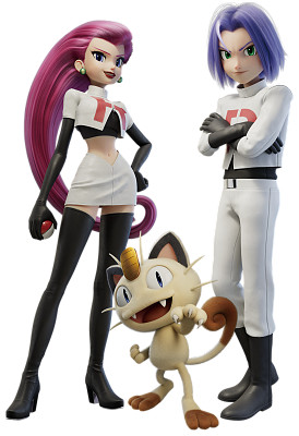 פאזל של TEAM ROCKET POKEMON