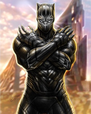 BLACK PANTHER jigsaw puzzle