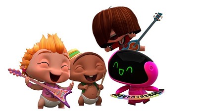 פאזל של MINI BEAT POWER ROCKERS