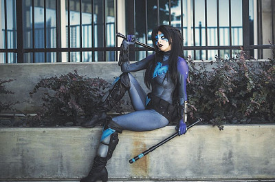 פאזל של costume of Nightwing