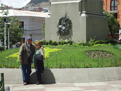 plaza de armas la paz