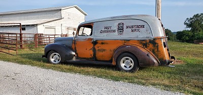 Bret Chrismer 's Mustache Wax  '40 Ford Delivery jigsaw puzzle