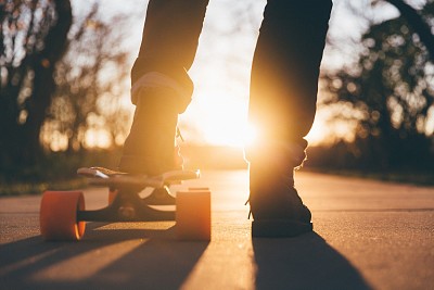 Skateboard jigsaw puzzle