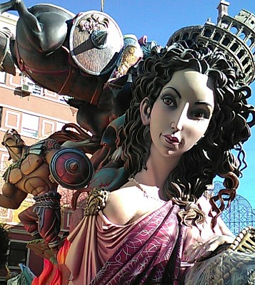 פאזל של Valencia. Fallas