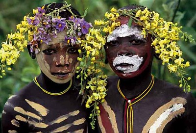 hommes fleur