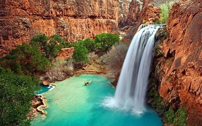 cascada hermosa