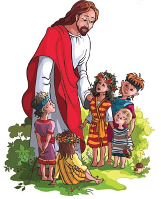Jesus e as crianÃ§as