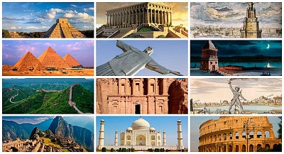 WONDERS OF THE WORLD jigsaw puzzle