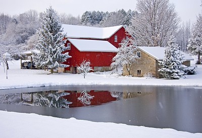 au bord du lac