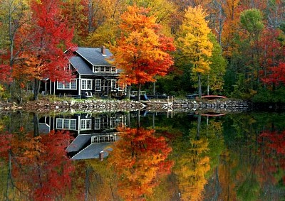 miroir d 'automne