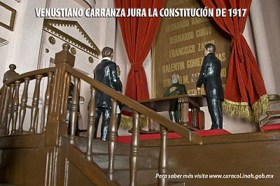 פאזל של CARRANZA JURA A LA CONSTITUCIÃ“N