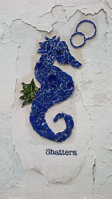 Mosaic seahorse