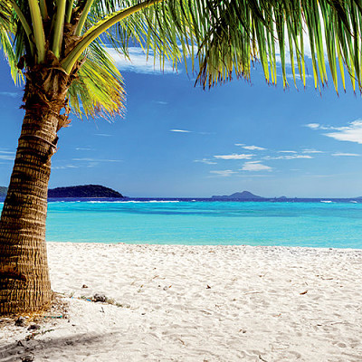 White sand beach jigsaw puzzle