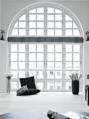 Arched window