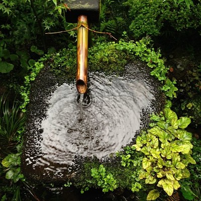 Japanese fountain