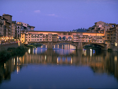 Bridge at sunset