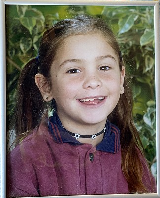 My name is....In this photo I was 6 years old. jigsaw puzzle