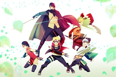 Naruto, Sasuke y el equipo 7