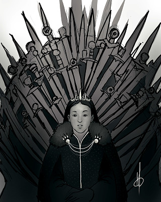 Lyanna I Mormont, a fanart