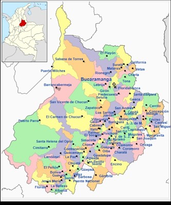 פאזל של Mapa de santander