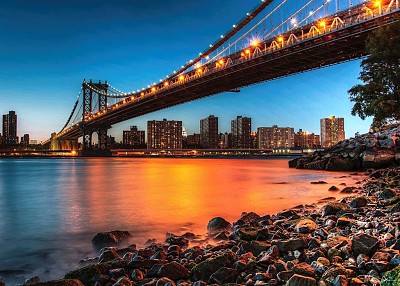 PEPE SOHO MANHATTAN BRIDGE jigsaw puzzle