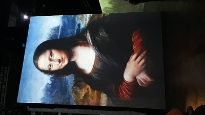 Monalisa jigsaw puzzle