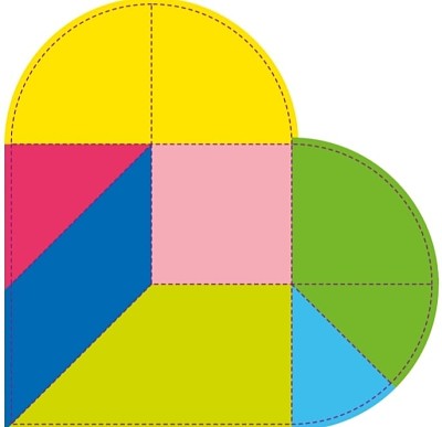 colorido jigsaw puzzle