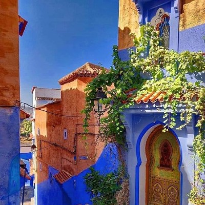 פאזל של Chefchaouen-Marruecos