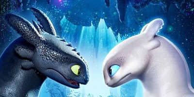 HTTYD 3 Night fury and Light fury