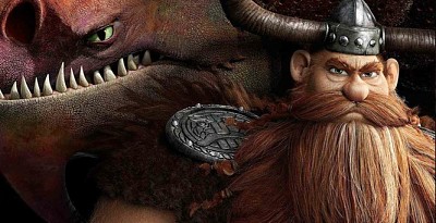 Stoick and his dragon jigsaw puzzle