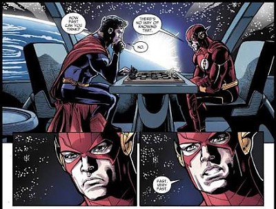 Superman y Flash