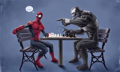 פאזל של Hombre AraÃ±a y Venom