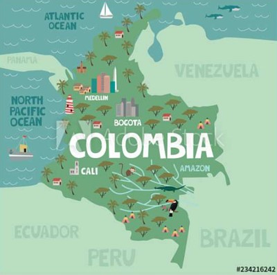 פאזל של COLOMBIA