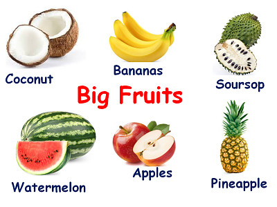 פאזל של Big Fruits