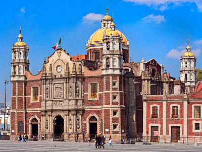 פאזל של basilica virgen guadalupe mexico