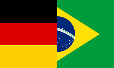 פאזל של Brasilien und Deutschland