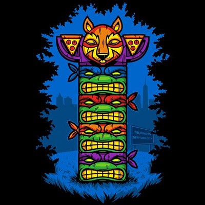 Totem jigsaw puzzle