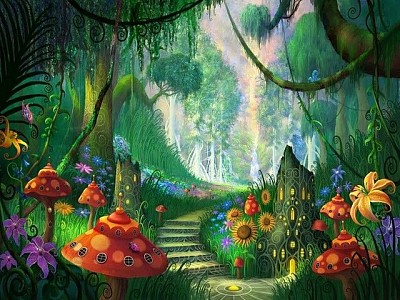 Bosque encantado jigsaw puzzle