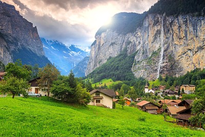 פאזל של alpes suizos