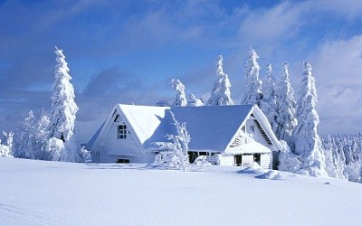 casa nieve