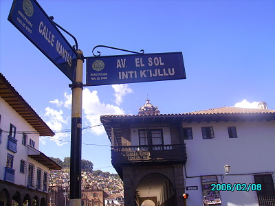 Av. del Sol, Cusco.