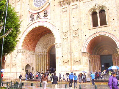 Iglesia en Cuenca, Ecuador.