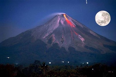 פאזל של Merapi Indonesia